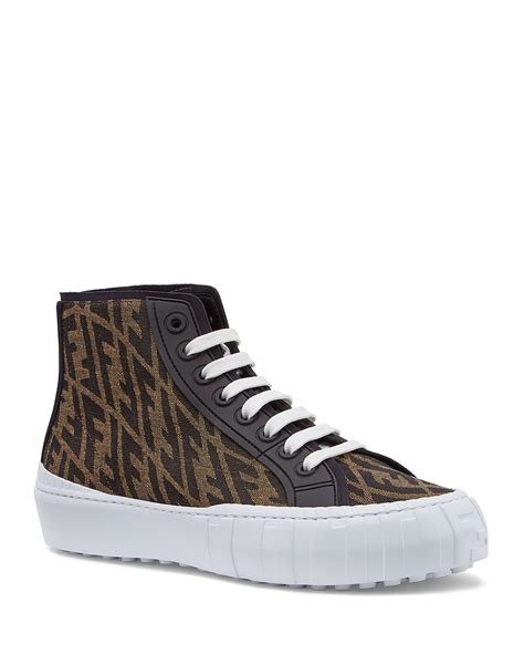 fendi men's dress shoes|fendi high top sneakers men's.